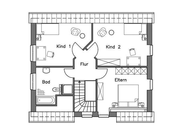 Einfamilienhaus EH140 Variante M Von Baudirekt Auf Massivhaus.de