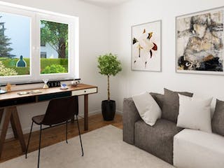 Massivhaus Einfamilienhaus EH155 Variante M von Baudirekt,  Innenansicht 1