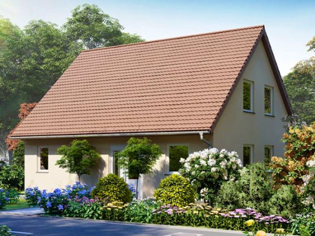 Massivhaus Einfamilienhaus EIFEL von Aktuell Bau,  Außenansicht 1