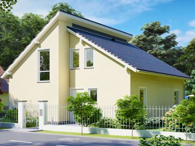 Massivhaus Einfamilienhaus GIFHORN von Aktuell Bau,  Außenansicht 1