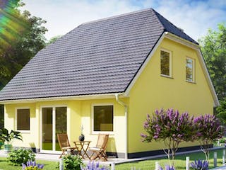 Massivhaus Einfamilienhaus HERMSDORF von Aktuell Bau,  Außenansicht 2