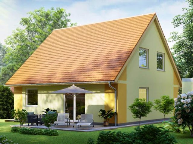 Massivhaus Einfamilienhaus MAGDEBURG von Aktuell Bau,  Außenansicht 1