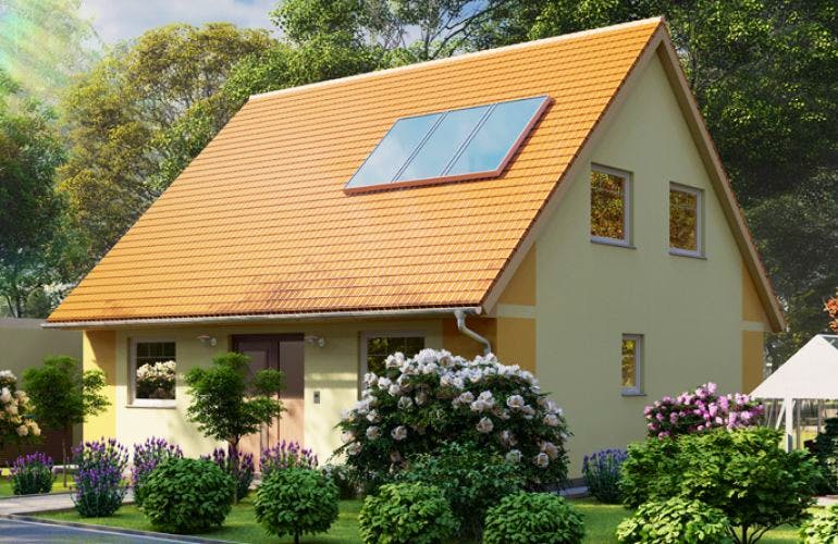 Massivhaus Einfamilienhaus MAGDEBURG von Aktuell Bau, Außenansicht 1
