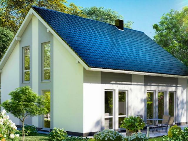 Massivhaus Einfamilienhaus MEISSEN von Aktuell Bau,  Außenansicht 1