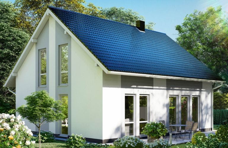 Massivhaus Einfamilienhaus MEISSEN von Aktuell Bau, Außenansicht 2