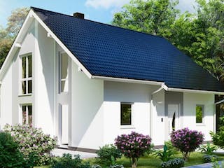 Massivhaus Einfamilienhaus MEISSEN von Aktuell Bau,  Außenansicht 2