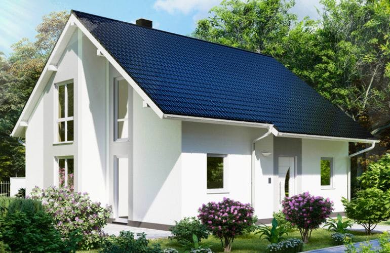 Massivhaus Einfamilienhaus MEISSEN von Aktuell Bau, Außenansicht 1