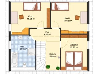 Massivhaus Einfamilienhaus RADEBEUL von Aktuell Bau,  Grundriss 1