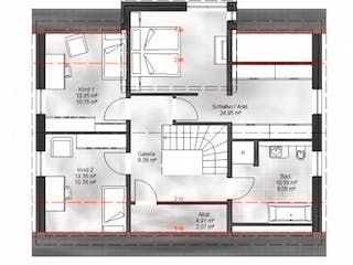 Massivhaus Einfamilienhaus Till von Massive Wohnbau,  Grundriss 2