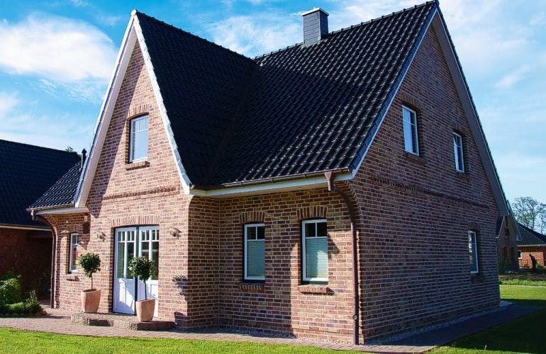 Massivhaus FRIESE von Kagebau, Außenansicht 2