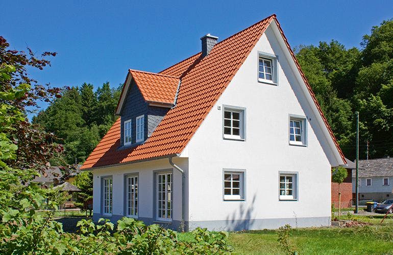 Massivhaus Friesenhaus 140 von ECO System HAUS, Außenansicht 2