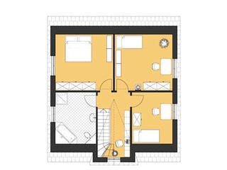 Massivhaus Friesenhaus 145 von ROTH-MASSIVHAUS,  Grundriss 1