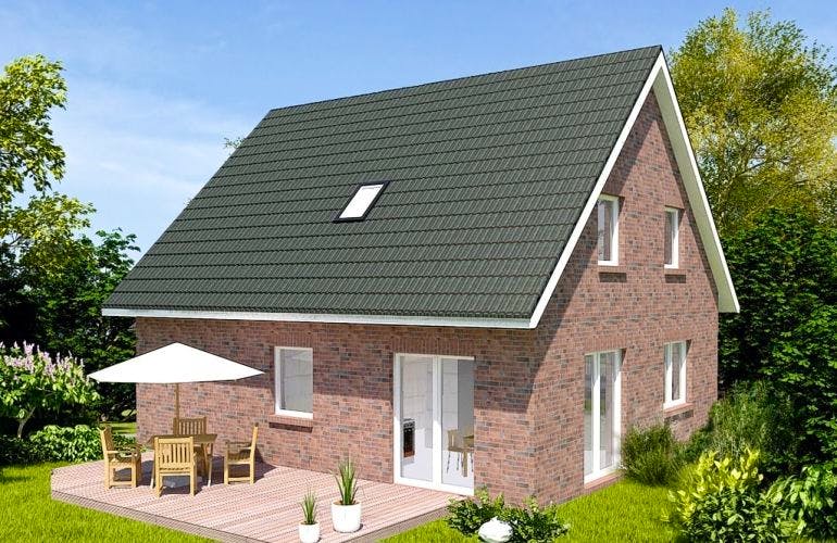Massivhaus FUN von Kagebau, Außenansicht 2