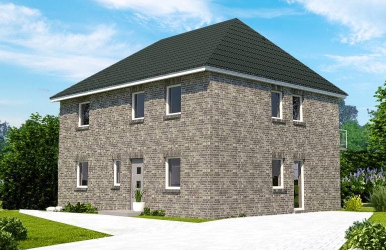 Massivhaus GENERATION-S von Kagebau, Außenansicht 1