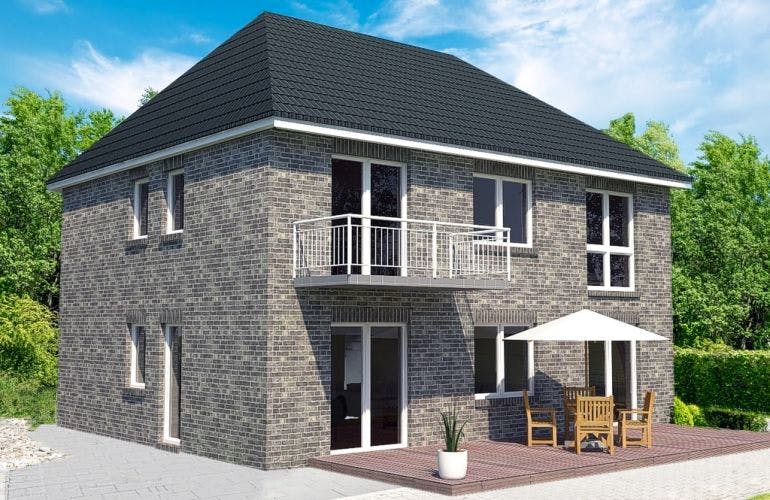 Massivhaus GENERATION-S von Kagebau, Außenansicht 2