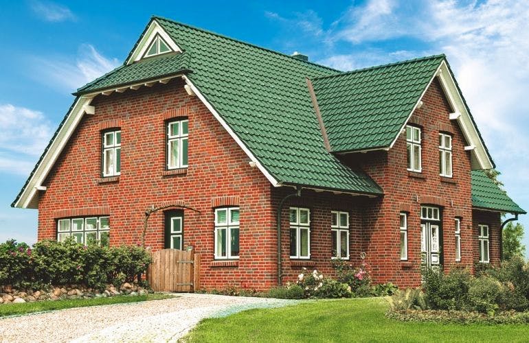 Massivhaus GROSSER KAPITÄN von Kagebau, Außenansicht 1