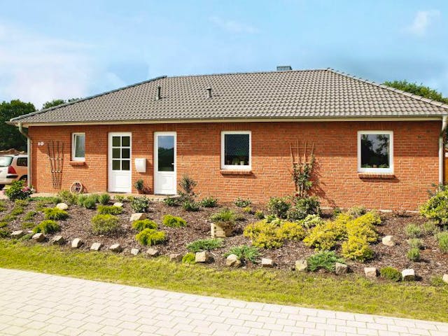Massivhaus Hans Christiansen 115 von Stoll Haus Schlüsselfertig ab 185200€, Bungalow Außenansicht 1