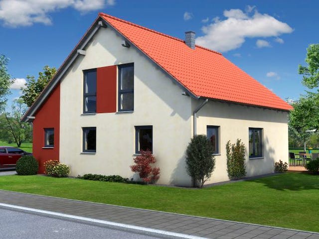 Massivhaus Haus Classic von ÄSTHETIK-HAUS Schlüsselfertig ab 224280€,  Außenansicht 5