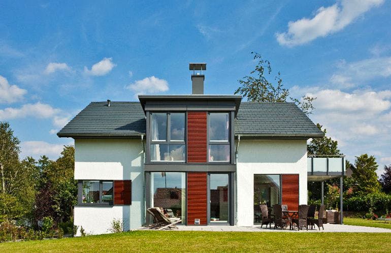 Massivhaus Haus Neubauer von Zaunmüller Massivhaus, Außenansicht 1