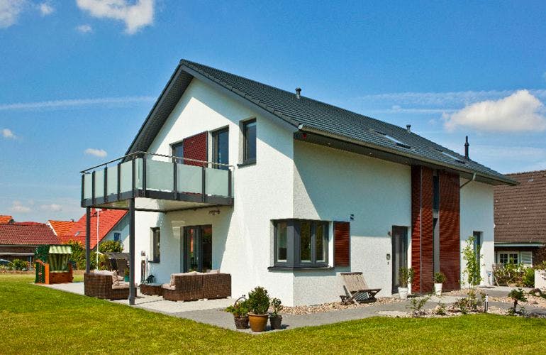 Massivhaus Haus Neubauer von Zaunmüller Massivhaus, Außenansicht 2