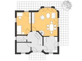 Massivhaus Haus Schwerin von ROTH-MASSIVHAUS,  Grundriss 2