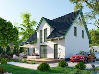 Massivhaus IL-1-124 von Elbe-Haus,  Außenansicht 3