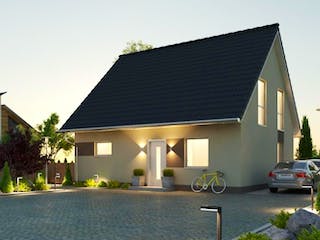 Massivhaus IL-1-139 von Elbe-Haus,  Außenansicht 1