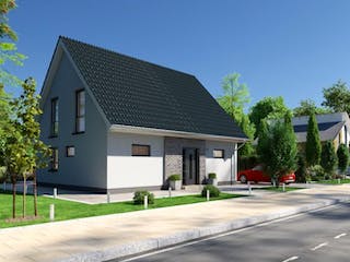 Massivhaus IL-1-142 von Elbe-Haus® Ost,  Außenansicht 3