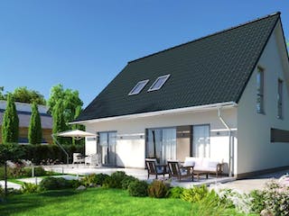 Massivhaus IL-1-152 von Elbe-Haus® Ost, Außenansicht 2