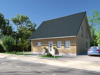 Massivhaus IL-1-152 von Elbe-Haus® Ost, Außenansicht 3