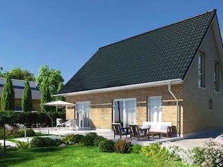 Massivhaus IL-1-152 von Elbe-Haus® Ost, Außenansicht 1