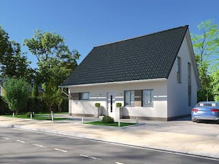 Massivhaus IL-1-152 von Elbe-Haus® Ost, Außenansicht 4