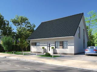 Massivhaus IL-1-152 von Elbe-Haus,  Außenansicht 4