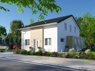 Massivhaus IL-1-166 von Elbe-Haus® Ost, Außenansicht 4