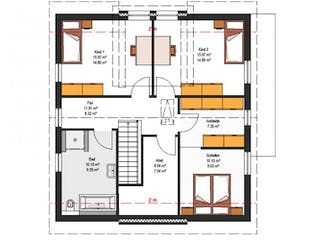Massivhaus IL-1-166 von Elbe-Haus® Ost, Grundriss 1