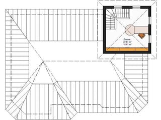 Massivhaus IL-3-164 von Elbe-Haus® Ost, Bungalow Grundriss 1