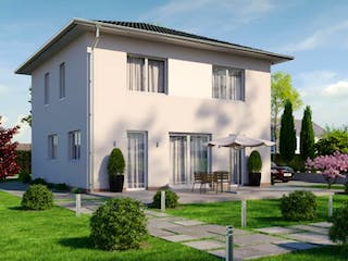 Massivhaus IL-6-119 von Elbe-Haus, Stadtvilla Außenansicht 1