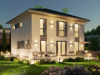 Massivhaus IL-6-143 von Elbe-Haus,  Außenansicht 1