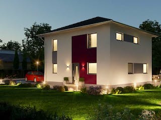 Massivhaus IL-6-143 von Elbe-Haus,  Außenansicht 2