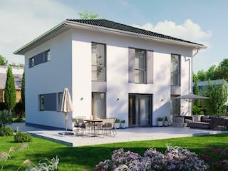 Massivhaus IL-6-143 von Elbe-Haus,  Außenansicht 3