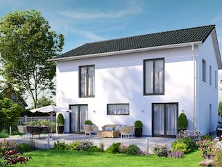 Massivhaus IL-6-168 von Elbe-Haus® Ost, Stadtvilla Außenansicht 1