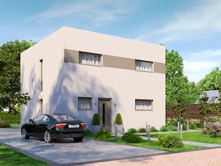 Massivhaus IL-7-115 von Elbe-Haus® Ost,  Außenansicht 3