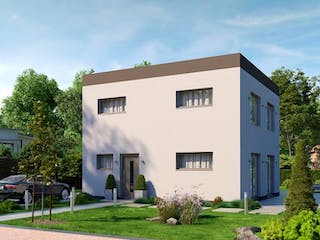 Massivhaus IL-7-115 von Elbe-Haus® Ost,  Außenansicht 4