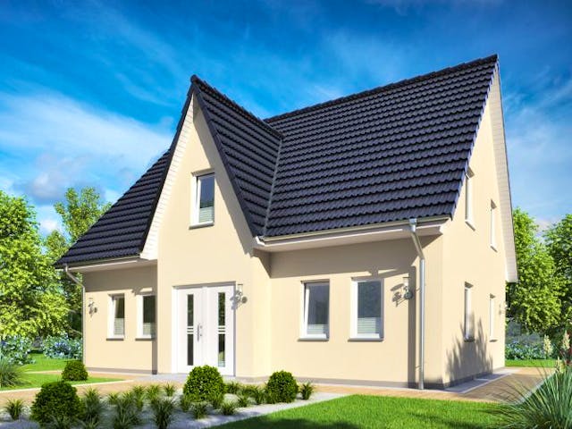 Massivhaus Jade 170 von Rostow Massivhaus,  Außenansicht 1