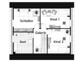 Massivhaus KAGE KLASSIK von Kagebau,  Grundriss 1