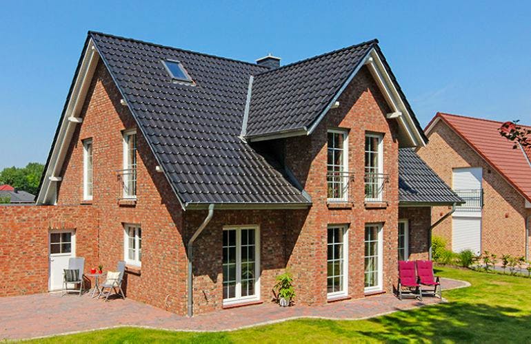 Massivhaus Kapitänshaus 150 von ECO System HAUS, Außenansicht 2