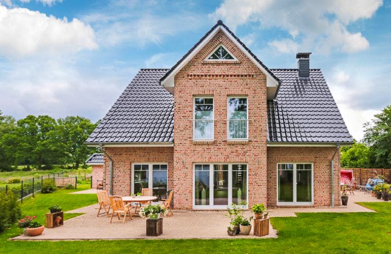 Massivhaus Kapitänshaus 160 von ECO System HAUS, Außenansicht 1