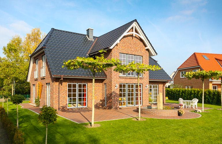 Massivhaus Kapitänshaus 180 von ECO System HAUS, Außenansicht 2