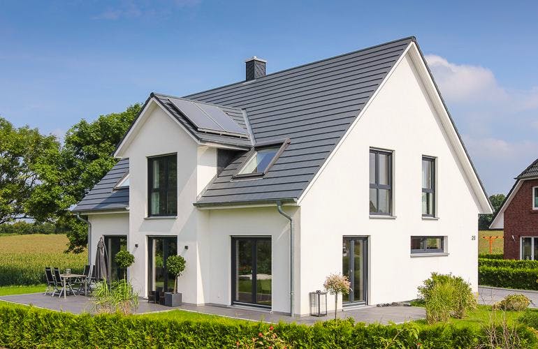 Massivhaus Kapitänshaus 200 von ECO System HAUS, Außenansicht 1