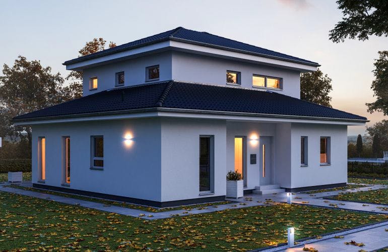 Fertighaus LifeStyle 17.02 W von massa haus, Außenansicht 2